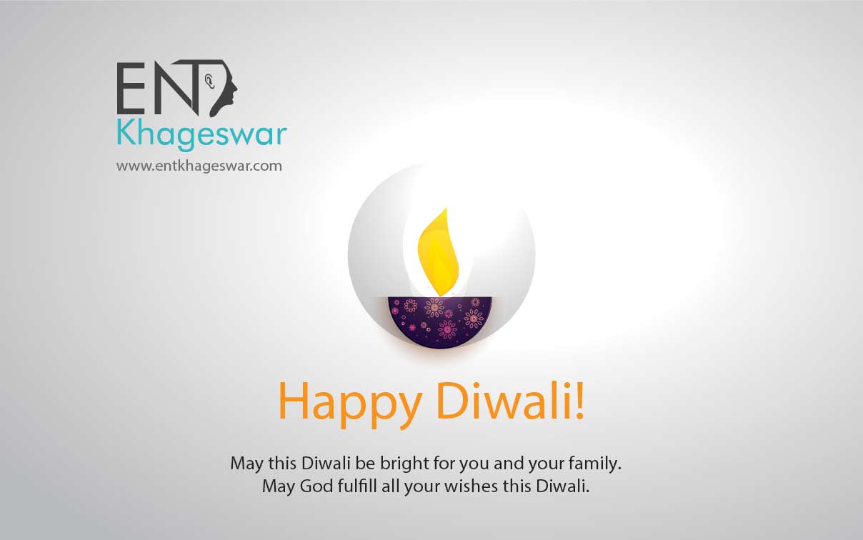 ENT clinic khageswar wishes happy and safe diwali